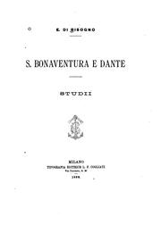 Cover of: S. Bonaventura e Dante: studii