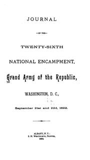 Cover of: Journal of the ... National Encampment