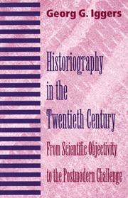 Cover of: Historiography in the twentieth century