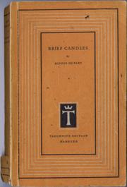 Cover of: Brief Candles by Aldous Huxley