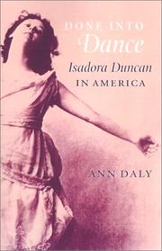 Cover of: Done into dance by Ann Daly