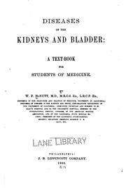 Cover of: Diseases of the Kidneys and Bladder: A Text-book for Students of Medicine by 