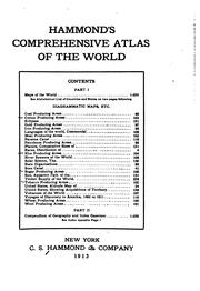 Cover of: Hammond's Comprehensive Atlas of the World by 