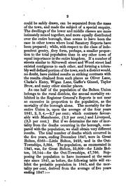 A report of the sanatory condition of the borough of Bolton, in a letter by John Entwisle