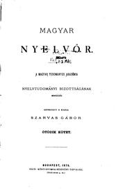 Cover of: Magyar nyelvör by 