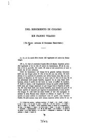 Cover of: Del regimento di coloro ke fanno viagio by 