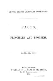 Cover of: Facts, Principles and Progress ...: January, 1864.