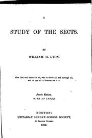 A Study of the Sects by William Henry Lyon