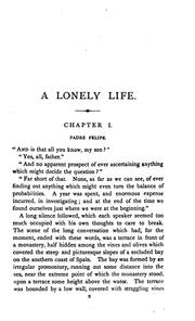 A lonely life, by the author of 'Wise as a serpent'. by Sophie Frances F . Veitch
