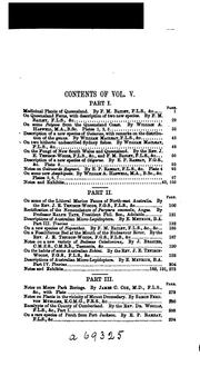 Cover of: The Proceedings of the Linnean Society of New South Wales