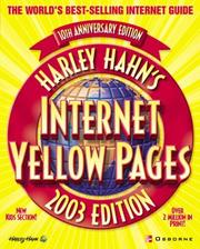 Cover of: Harley Hahn Internet Yellow Pages, 2003 Edition by Harley Hahn