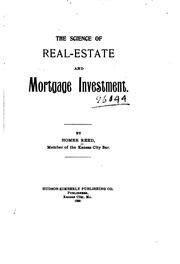 The Science of Real-estate and Mortgage Investment by Homer Reed