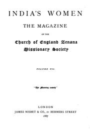 Cover of: India's Women: The Magazine of the Church of England Zenana Missionary Society