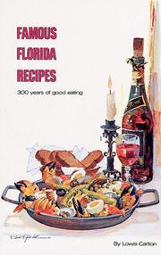Cover of: Famous Florida recipes by Lowis Carlton