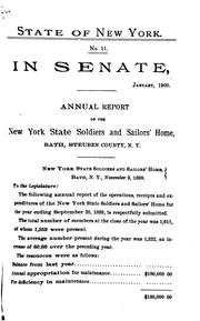 Cover of: Documents of the Senate of the State of New York by New York (State). Legislature. Senate