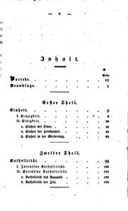 Cover of: Die Einheit, Katholicität und Apostolicität der Kirche dogmatisch und historisch nachgewiesen