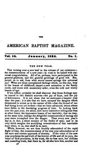 Cover of: The American Baptist Magazine by 