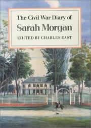 Cover of: The Civil War Diary of Sarah Morgan