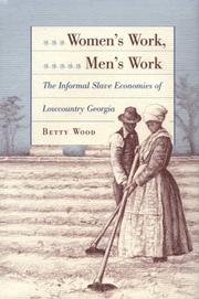 Women's work, men's work by Wood, Betty.