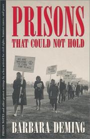 Prisons that could not hold by Barbara Deming