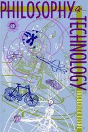 Cover of: Philosophy of technology