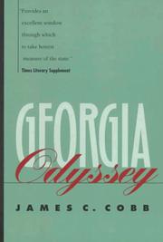 Cover of: Georgia odyssey by Cobb, James C., Cobb, James C.