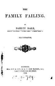 Cover of: The family failing, by Darley Dale