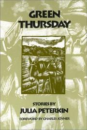 Cover of: Green Thursday: stories