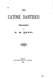 Sul Catone dantesco: osservazioni