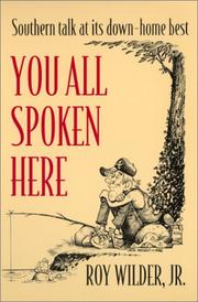 You all spoken here by Roy Wilder