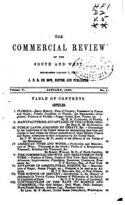 Cover of: De Bow's Review