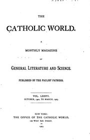 Cover of: New Catholic World