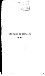 Cover of: Annuaire de Bretagne: historique, litteraire et scientifique, 1897 by 
