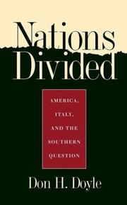 Cover of: Nations divided: America, Italy, and the Southern question