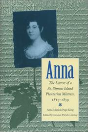 Anna by Anna Matilda King