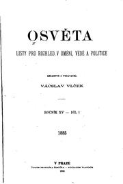 Cover of: Osvěta: Listy pro rozhled v umění, vědě a politice