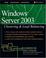 Cover of: Windows server 2003