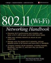 802.11 (Wi-Fi) by Neil P. Reid, Ron Seide