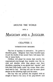 Around the World with a Magician and a Juggler: Unique Experience in Many ... by Hardin Jasper Burlingame