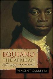 Cover of: Equiano, the African by Vincent Carretta
