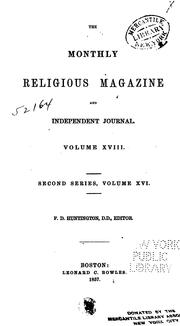 The Monthly Religious Magazine and Independent Journal by No name