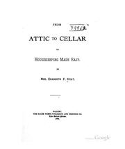 Cover of: From Attic to Cellar;. by Elizabeth F. Holt