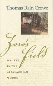 Cover of: Zoro's field: my life in the Appalachian Woods