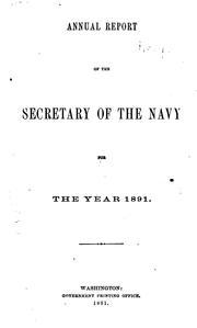 Annual Reports of the Navy Department: Report of the Secretary of the Navy