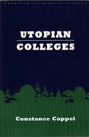 Utopian colleges by Constance Cappel
