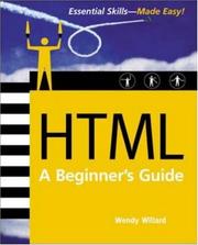 Cover of: HTML: A Beginner's Guide, Second Edition