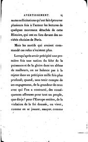 Cover of: Histoire de l'ambassade dans le grand duché de Varsovie en 1812 by 