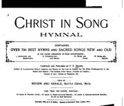Cover of: Christ in Song Hymnal | 