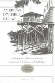 Cover of: America's invisible gulag