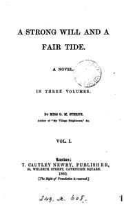 Cover of: A strong will and a fair tide